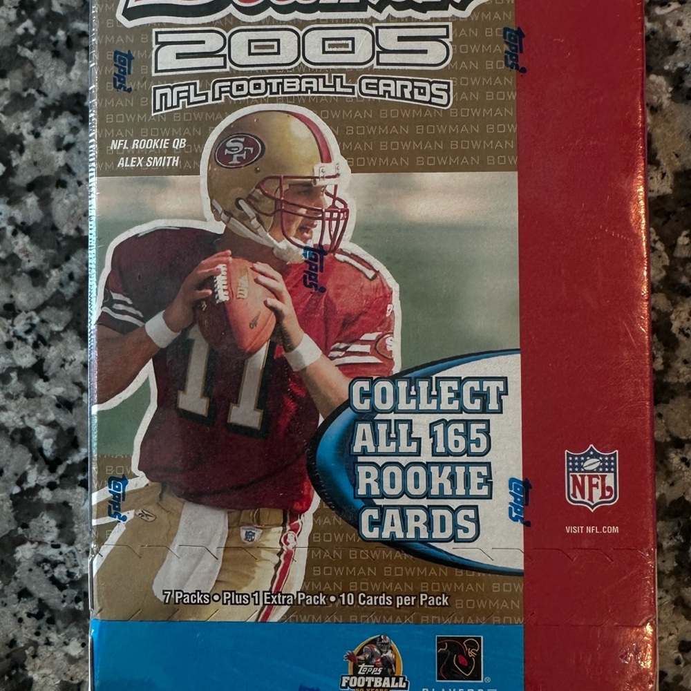 2005 NFL Football Bowman box W/possible Aaron Rodger’s Rookie or Autograph